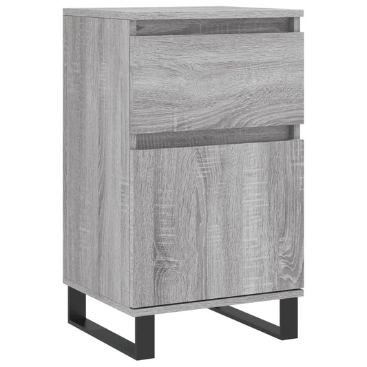 Aparador Madera De Ingeniería Gris Sonoma 40x35x70 Cm / Vetonek_0
