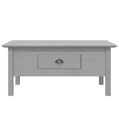 Mesa De Centro Bodo Madera Maciza De Pino Gris 100x55x46 Cm_1