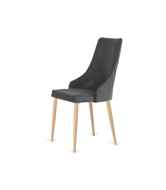 Pack De 4 Sillas Imperial Gris Oscuro, 94 Cm (alto) 48 Cm (ancho) 57 Cm (fondo)_0