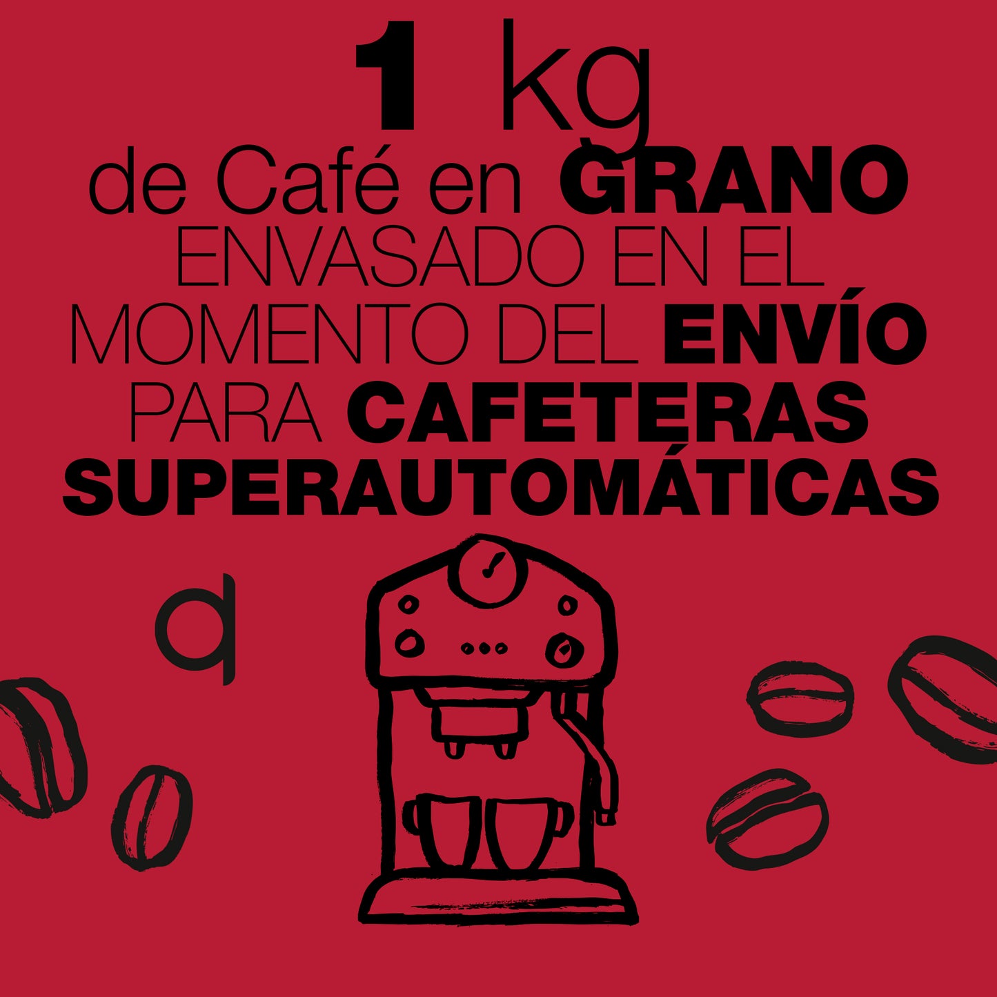 Cafe Sin Intermediarios Café Brasil Abrazos En Grano Para Superautomática 1 Kg_1