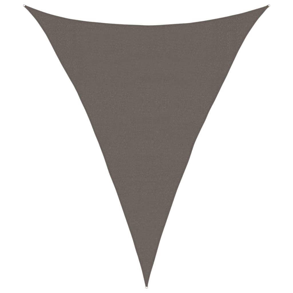Vidaxl Toldo De Vela Gris Antracita Hdpe 160 G/m² 3x4x4 M_0