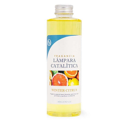Fragancia Para Lámpara Catalítica Aroma Winter Citrus (200ml) - Elimina Malos Olores, Perfuma Y Limpia El Ambiente_1