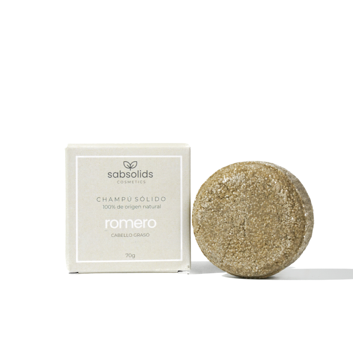 Champú De Romero Para Cabellos Grasos, Sabsolids 70g_0