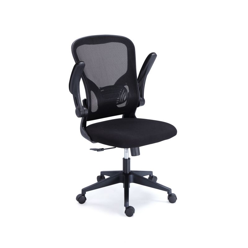 Silla De Oficina Lexi Metal, Tejido, 64 X 98/108 X 66_1