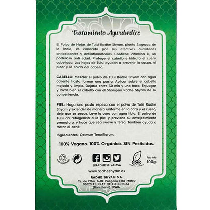 Tratamiento Capilar Tulsi Radhe