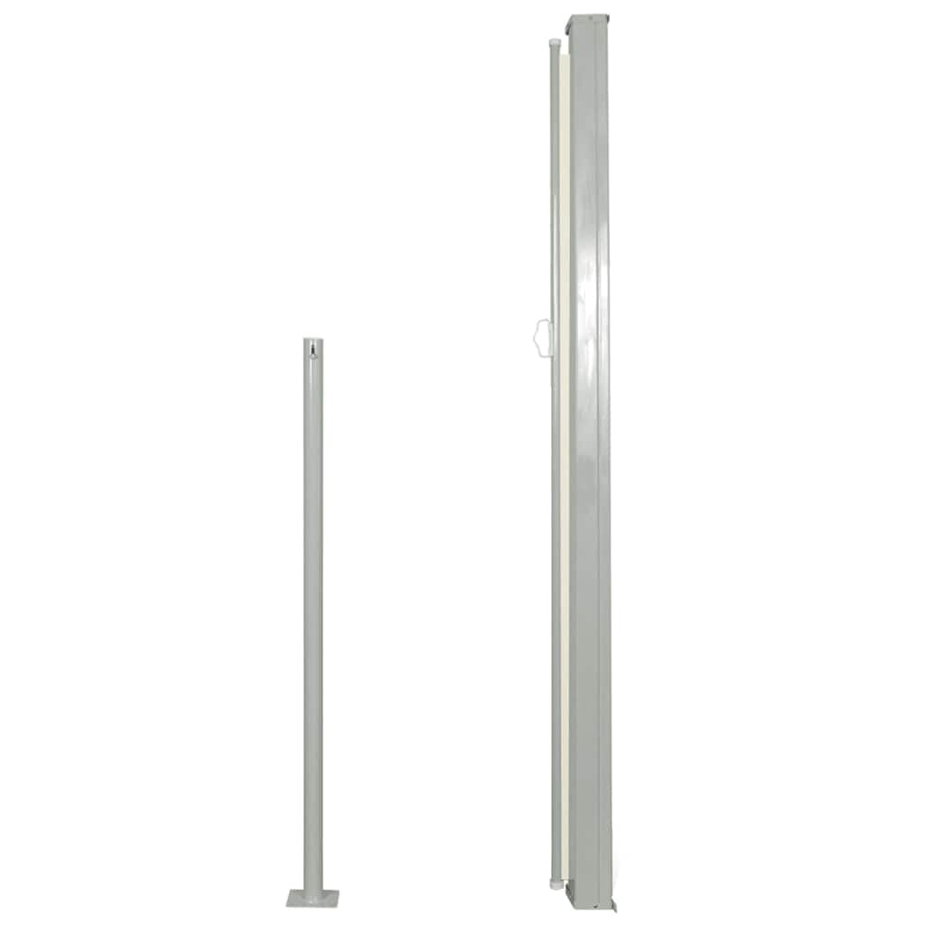 Vidaxl Toldo Lateral Retráctil De Jardín Color Crema 170x300 Cm_3