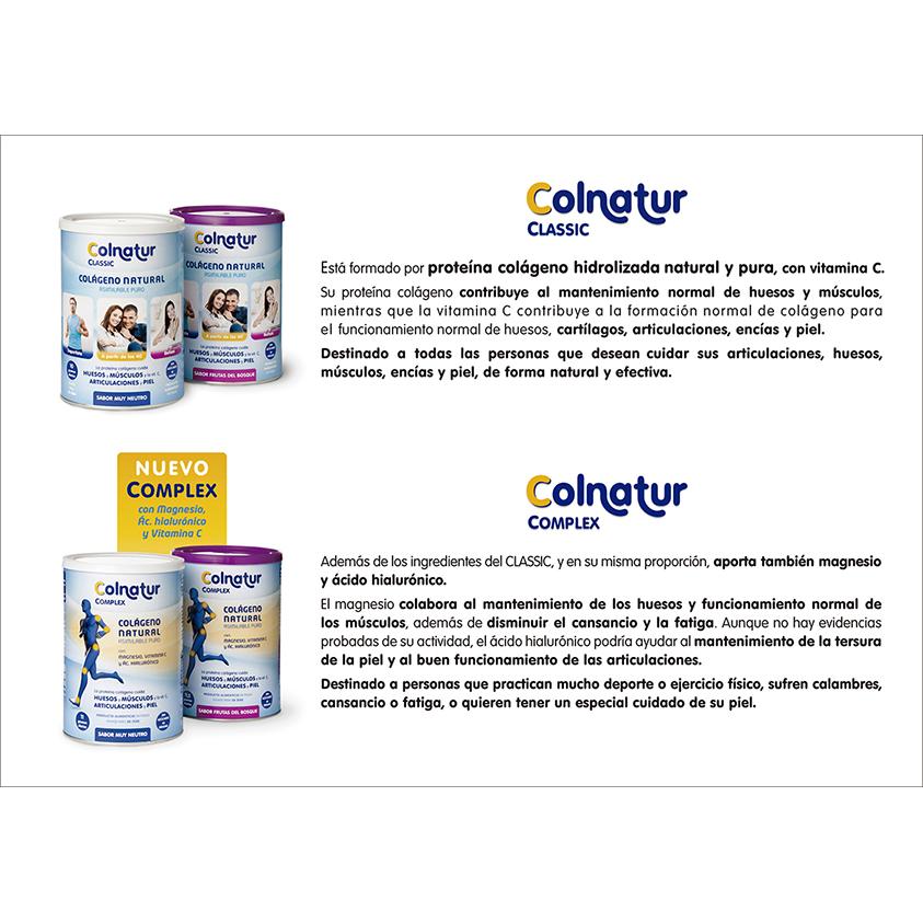 Colágeno en polvo Complex Frutas del Bosque Colnatur 345 g