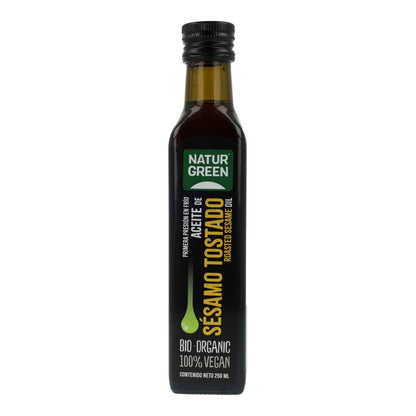 Aceite de Sésamo Tostado Bio NaturGreen 250 ml