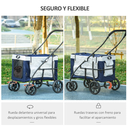 Pawhut Carrito Para Perros 4 En 1_5