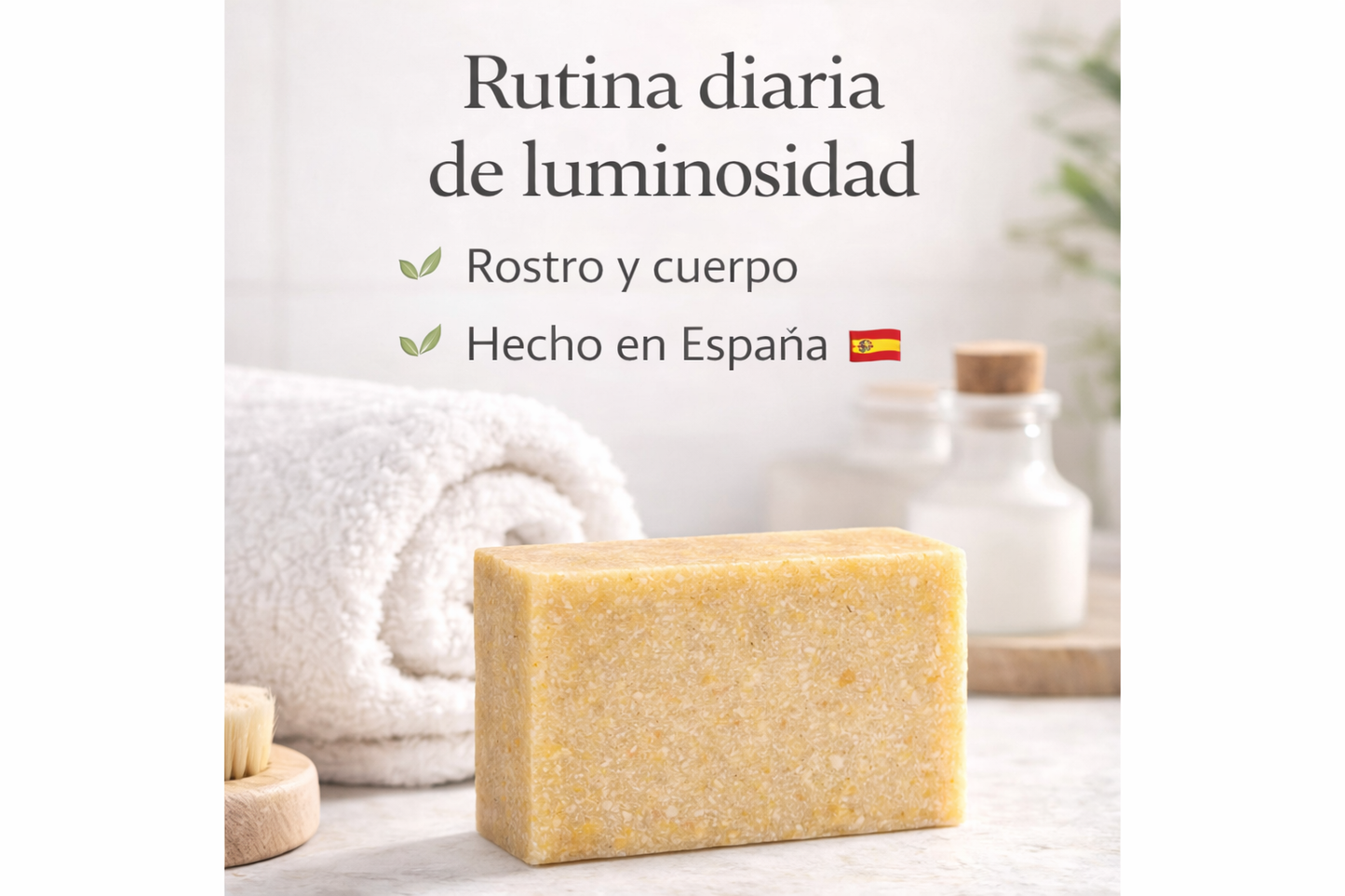 Jabón Sólido De Cúrcuma Y Ácido Kójico 100 G | Iluminador Y Unificador Del Tono | M&on Naturals_3
