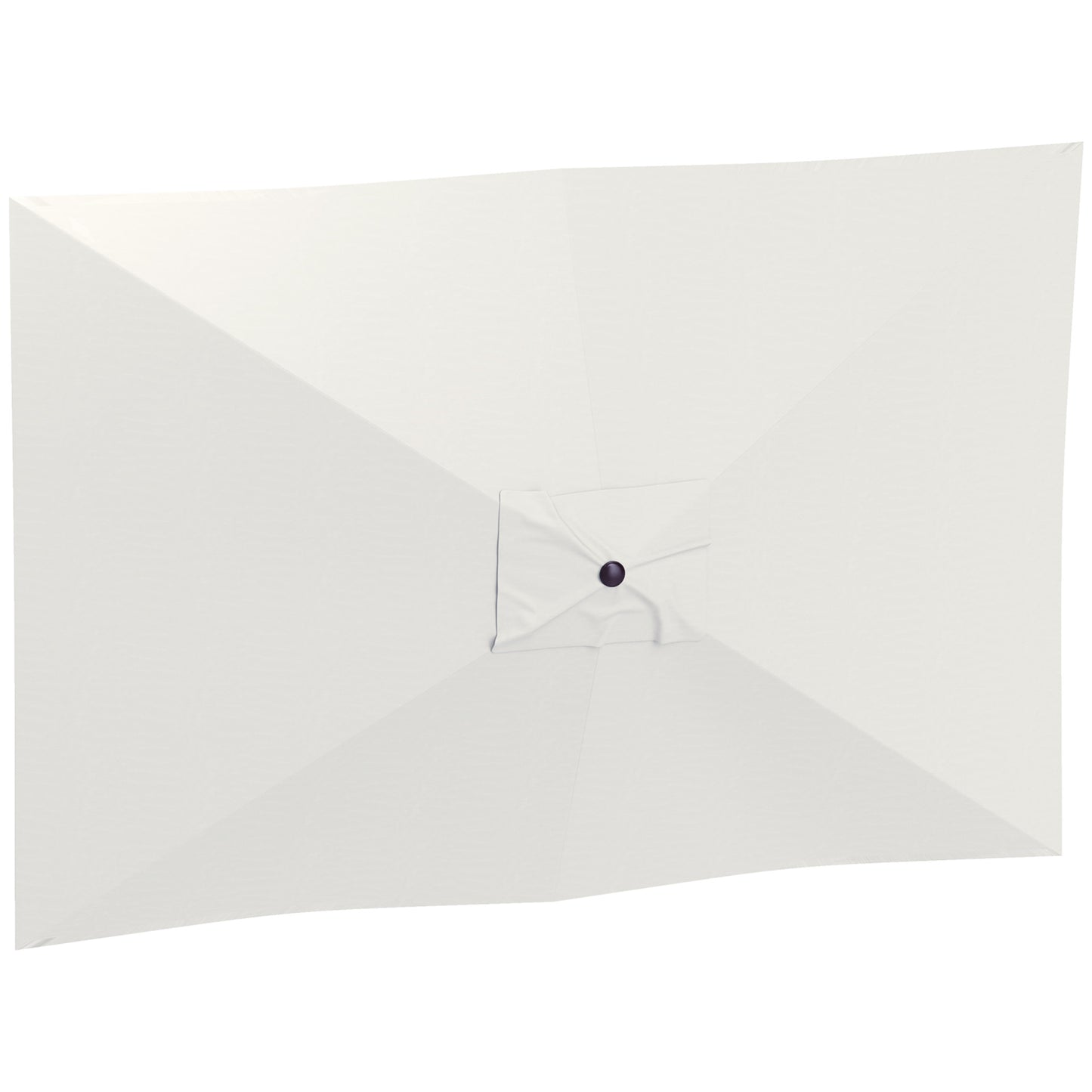 Outsunny Toldo De Recambio De Sombrilla De 3x2 M Con Ventilación Superior Beige_0