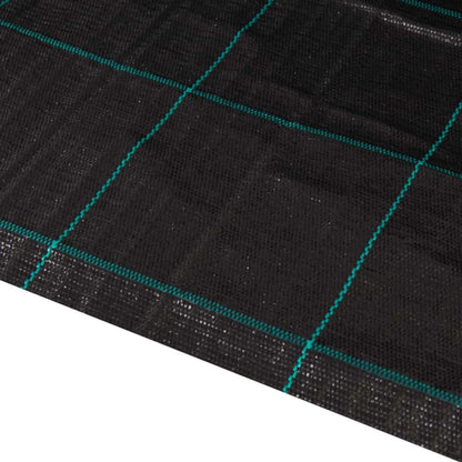Malla Antihierbas 1,5x40m, 100g/m², Tejido Geotextil Para Jardín_1