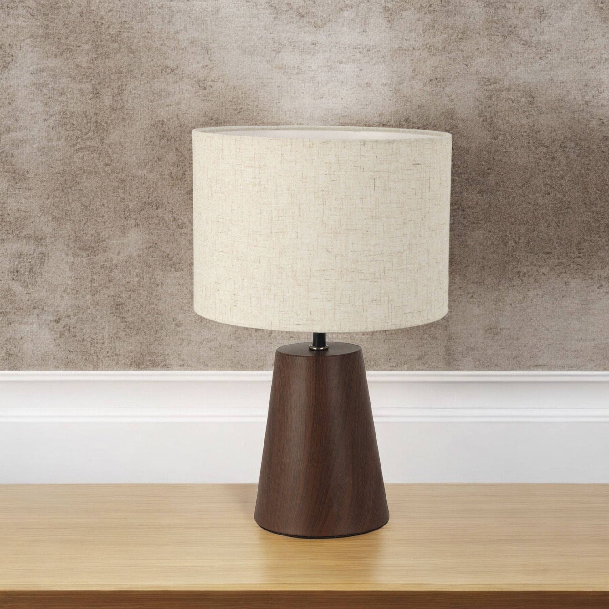 Well Home Lampara De Sobremesa Con Base Metálica Ø23x26,5cm_3