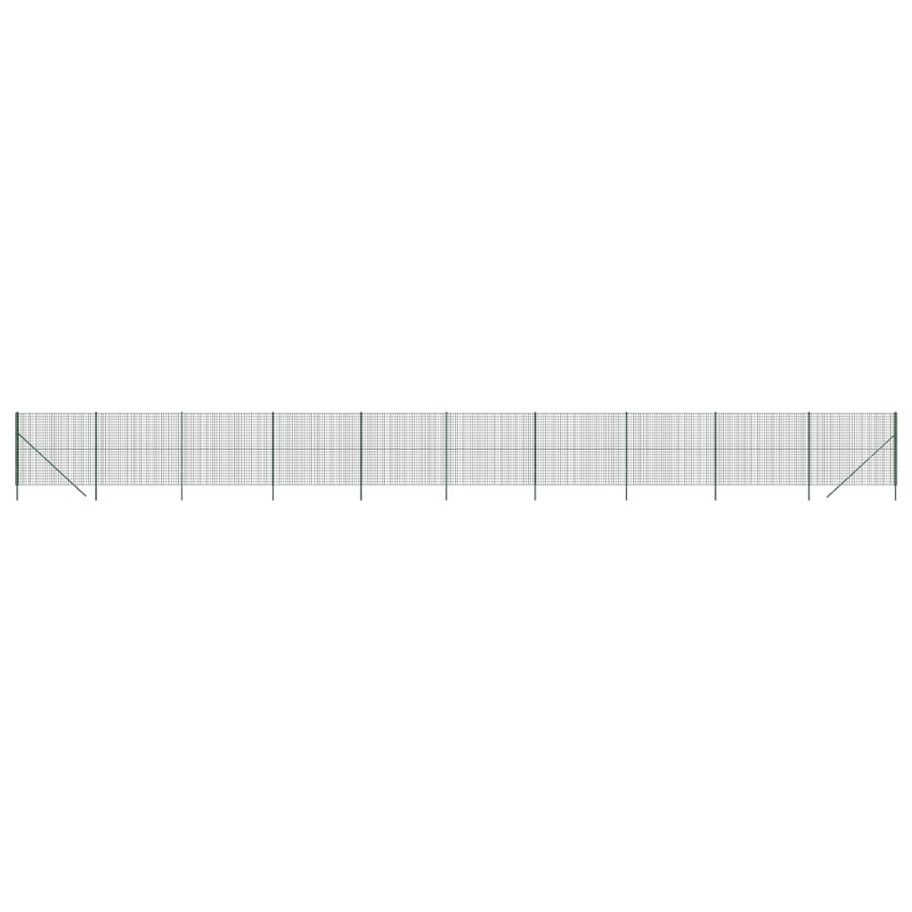 Cerca De Alambre De Acero Galvanizado Verde 2,2x25 M / Vetonek_1