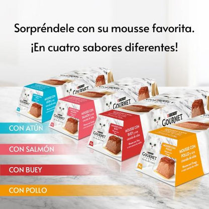 Pack 6 x GOURMET REVELATIONS Mousse Pollo (4 x 57 g)