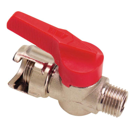 Llave Paso Con Tuerca Bayoneta 3/8 (blister 1 Pieza)