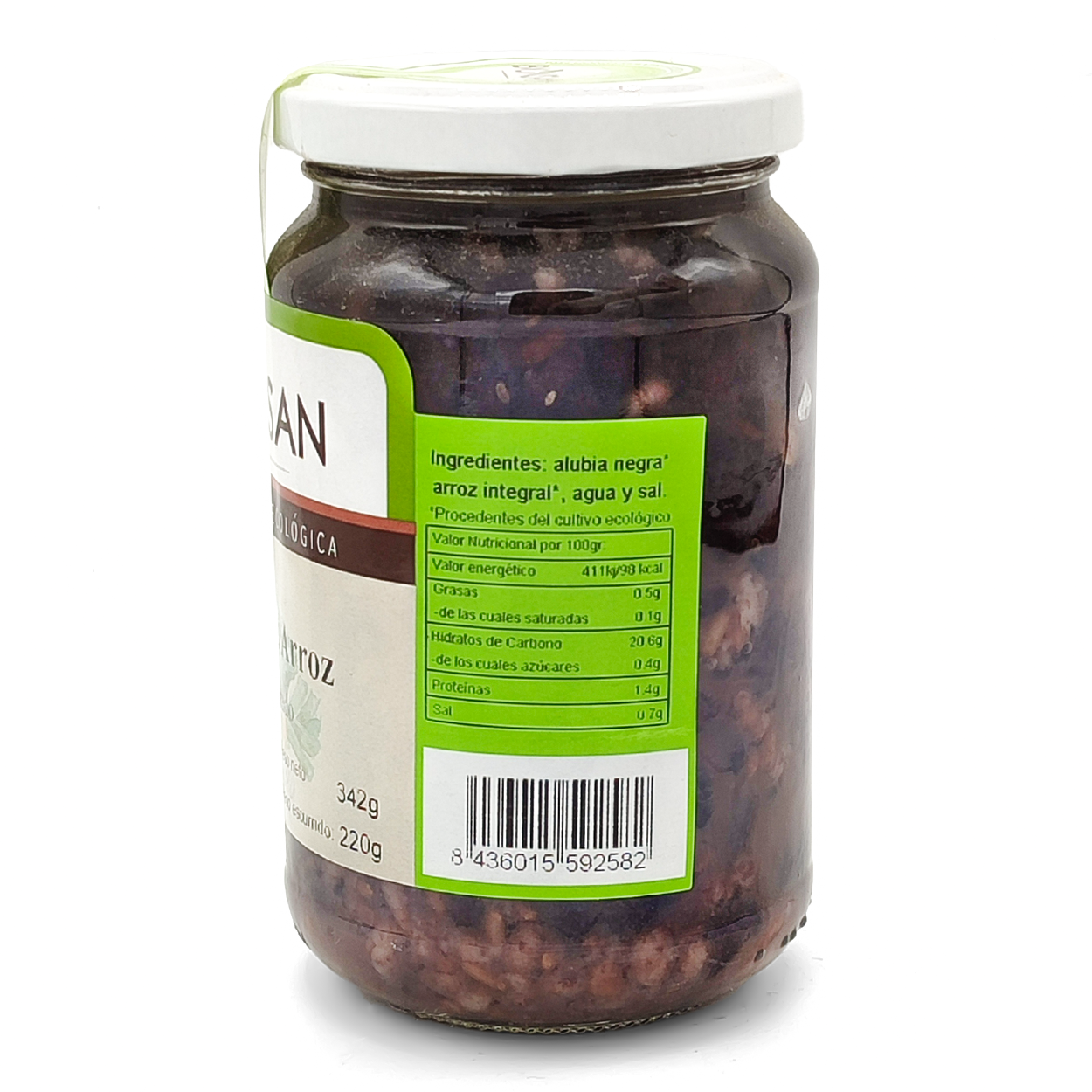 Frijoles Con Arroz Integral Eco Bionsan 370gr_2