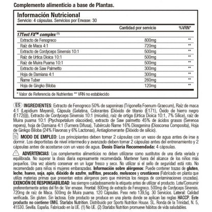 17test Fx Pro 120 Caps