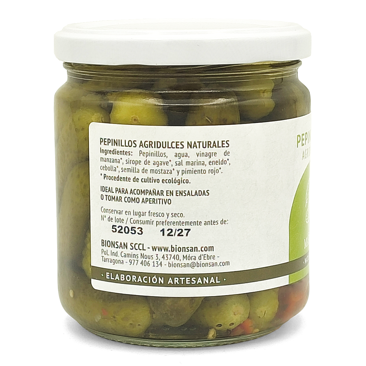 Pepinillos Agridulces Naturales Marma 350gr_2