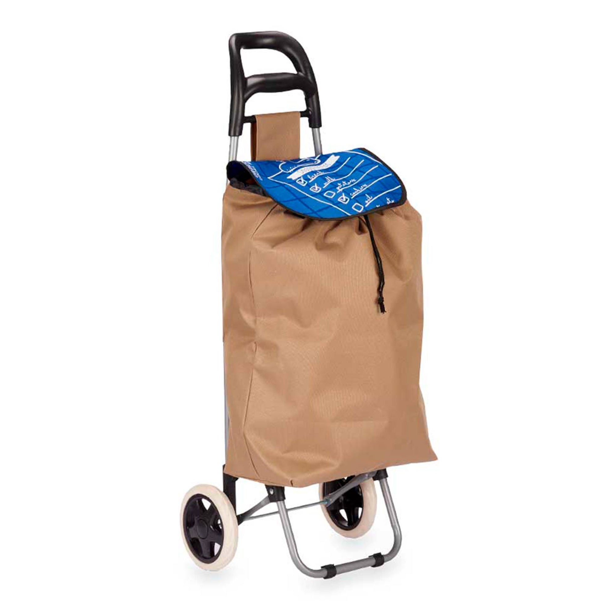 Carro De Compra 2 Ruedas To Do List Kinvara – Ideal Para Tus Listas De Compras_0