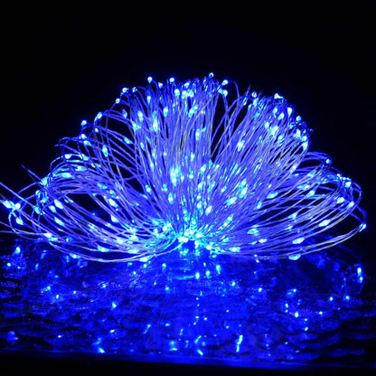 Vidaxl Guirnalda De Micro Luces Led 8 Funciones 40 M 400 Led Azul_2