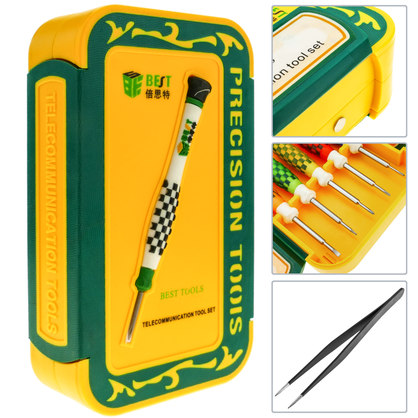 Kit De Herramientas I Destornilladores De Precisión Para Dispositivos Electrónicos 10 Piezas_1