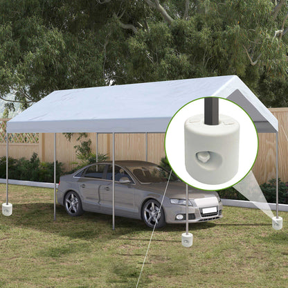 Outsunny 4 Pesos Para Carpas Rellenables De Agua 8,7 Kg O Arena 12 Kg_1