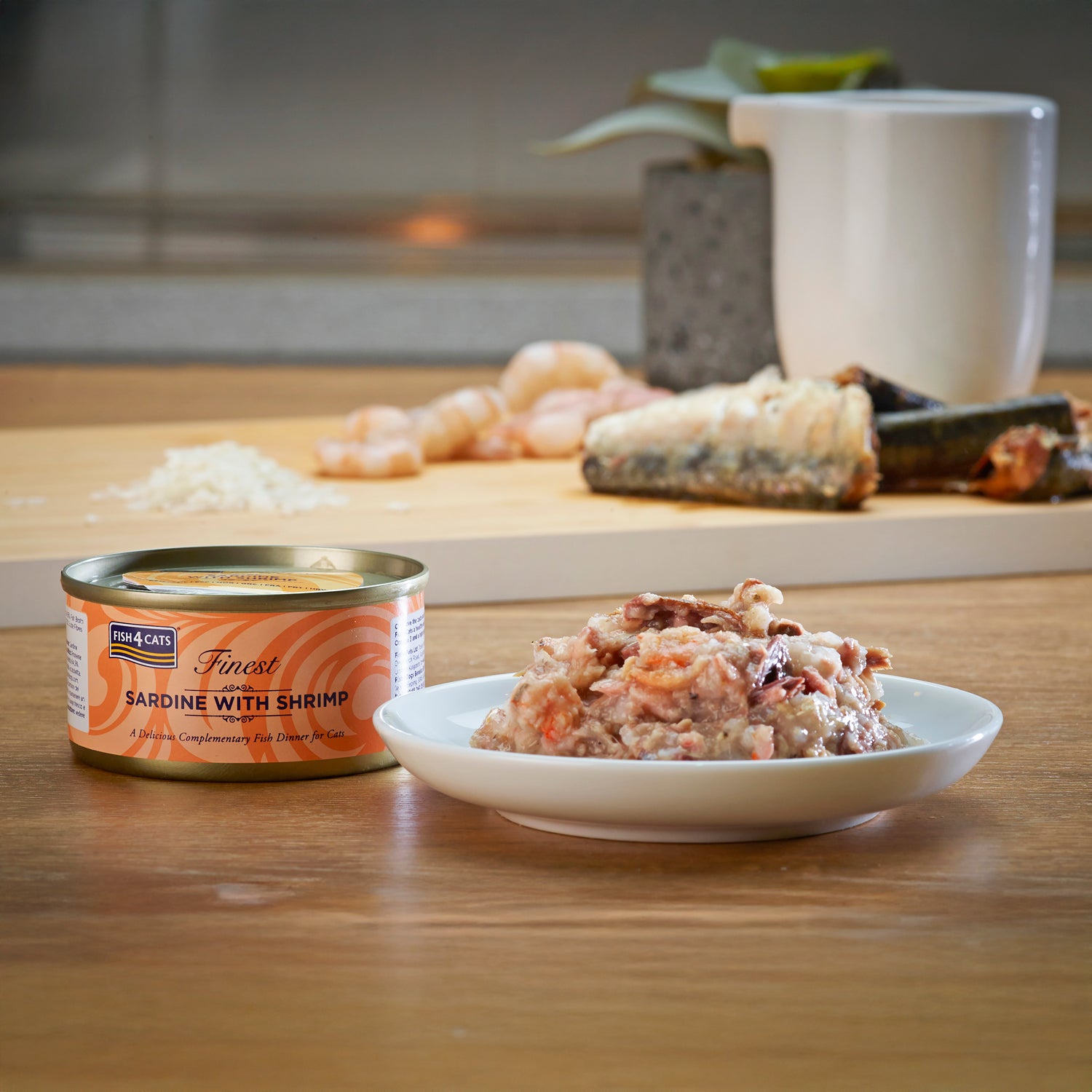 Fish4cats Filete Para Gato – Sardina Con Camarón 70 G (pack De 10)