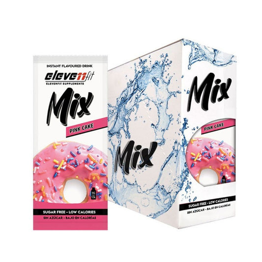 Saborizante Mix Sabor Pink Cake 24 Sobres de 9g Eleven Fit_0