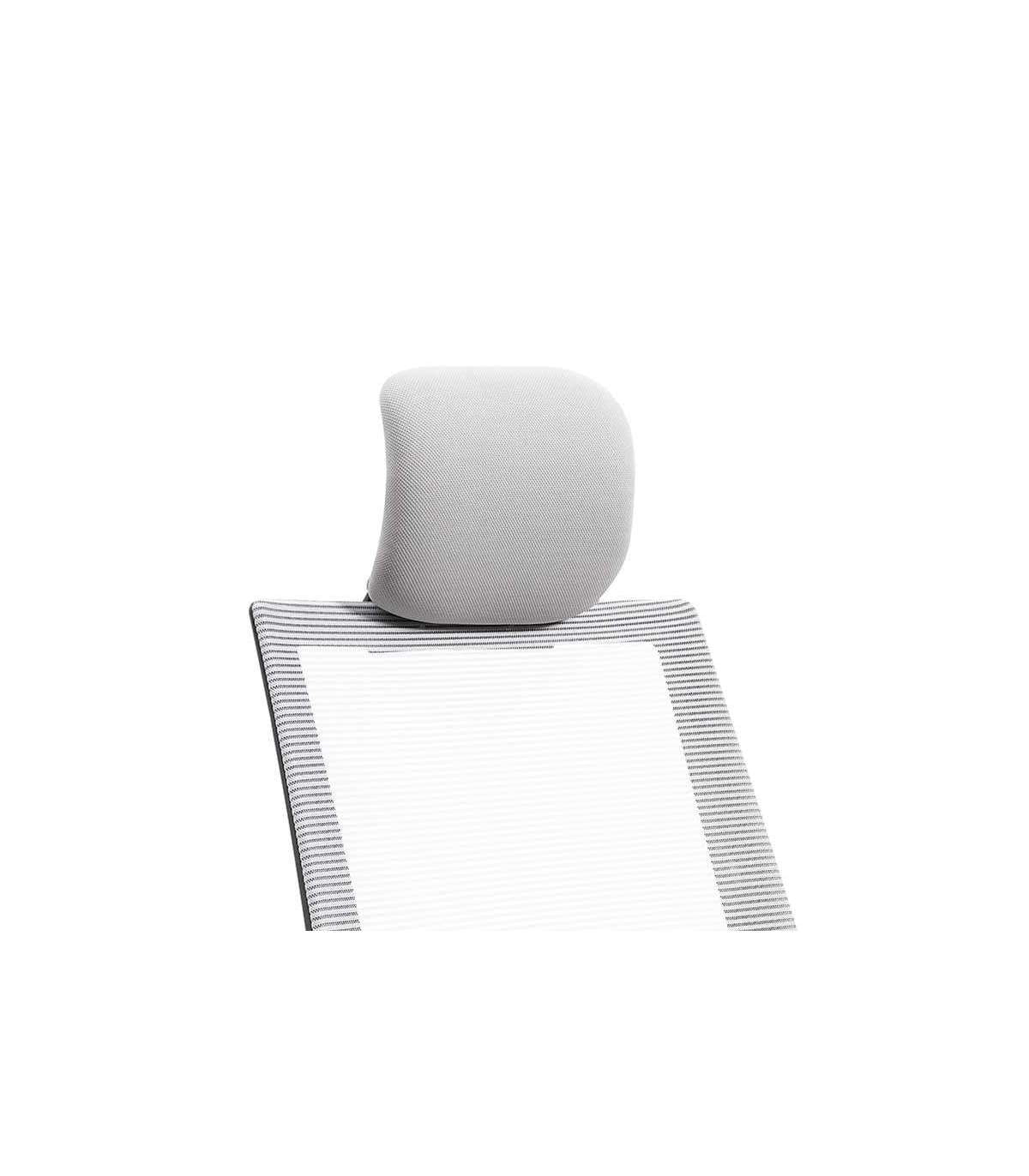 Silla Despacho Giratoria Elevable Acabado Negro/gris 63 Cm(ancho) 117-124 Cm(altura) 51cm(_4
