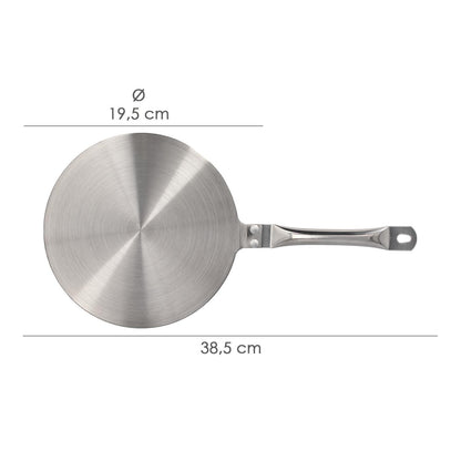 Adaptador Para Induccion / Vitroceramica Ø 19.5 Cm. 3 Capas Acero Inoxidable / Aluminio_1