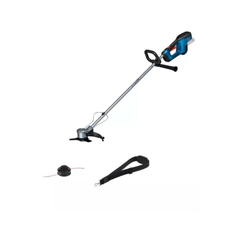 Desbrozadora  Bosch Professional  A Batería Gfr 18v-23 Professional Solo, Cortacésped Azul/negro, Sin Batería Ni Cargador_0