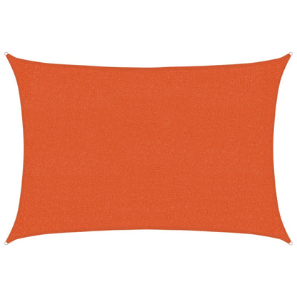 Vidaxl Toldo De Vela Naranja Hdpe 160 G/m² 2x2,5 M_0