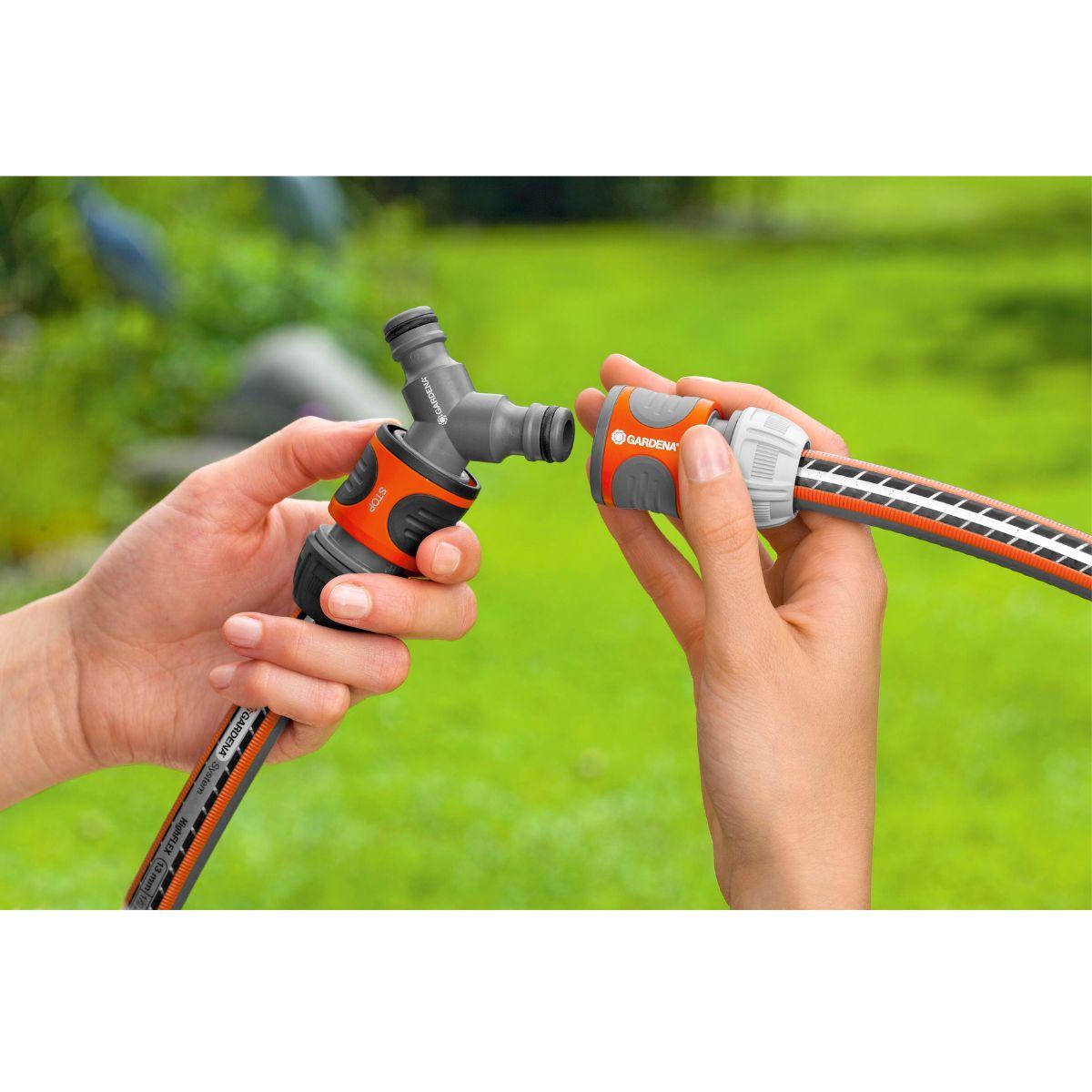 Y-Derivación Triple Gardena