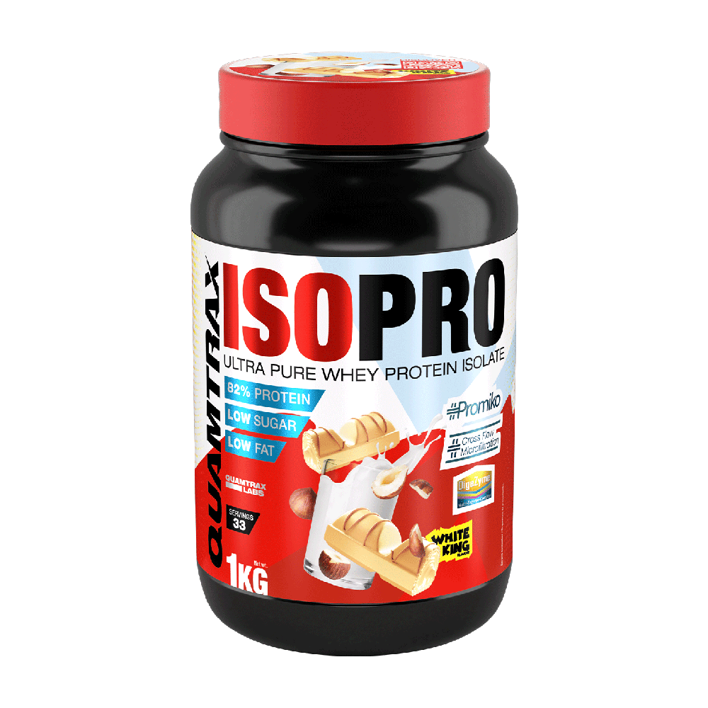 Isopro Cfm - 1kg - Crema Blanca De Avellanas Tostadas - Proteína De Aislado De Suero Isolate - Quamtrax_0