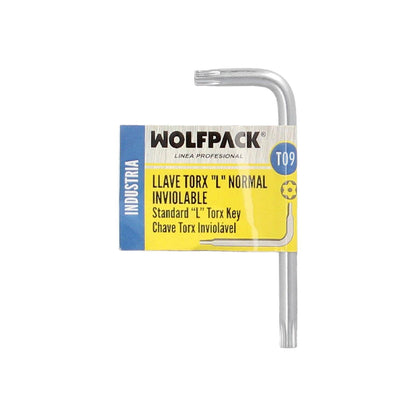 Llave Torx Inviolable Standar Acero Cromo Vanadio Profesional T09 Mm. Llave Estrella, Llave Allen Estrella_2