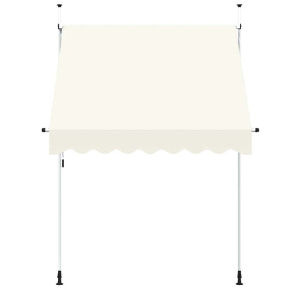 Toldo Retráctil De Operación Manual 200 Cm Crema_2