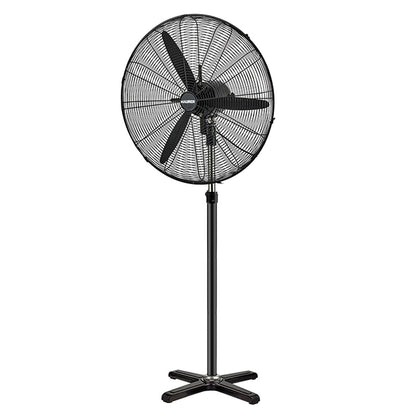 Ventilador Pie Ø 70 X195 Cm. Negro 190 W. Oscilación Automatica, Altura Regulable, Cabezal Inclinable, Base Estable 60x60 Cm.