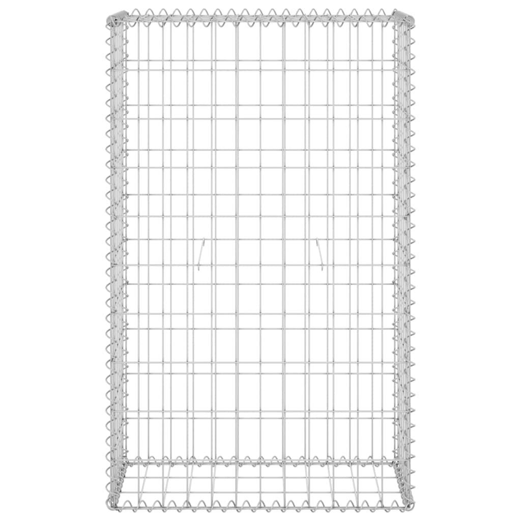 Muro De Gaviones Con Cubiertas Acero Galvanizado 60x30x100 Cm / Vetonek_4