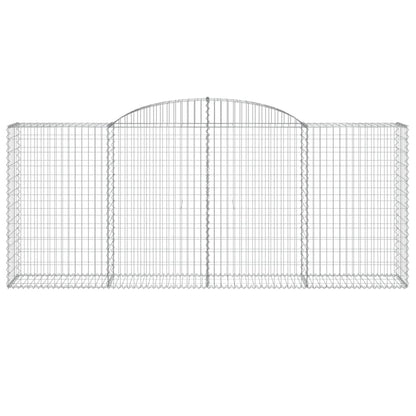 Cestas De Gaviones 5 Uds Forma De Arco Hierro 300x50x120/140 Cm_3