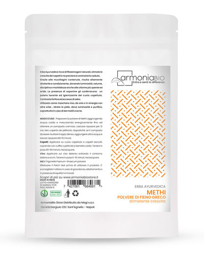 Polvo Fenogreco Methi Armoniabio 100g_1