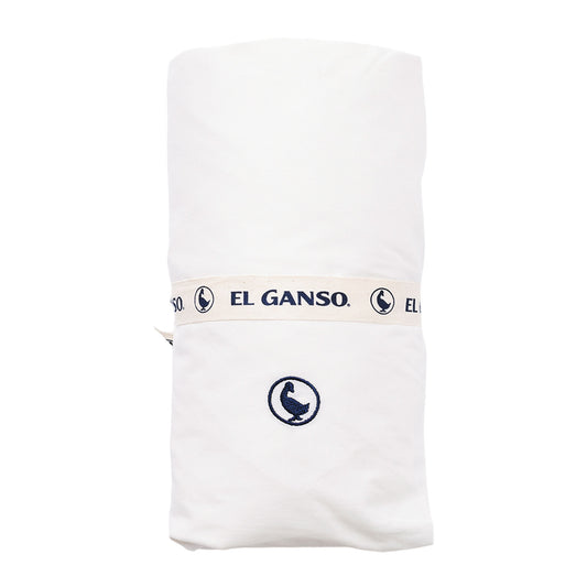 Sábana Bajera 160x200cm Blanca 100% Algodón 180tc. Suavidad Y Diseño Exclusivo.