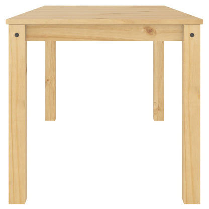 Mesa De Comedor Panama Madera Maciza De Pino 160x80x75 Cm_3