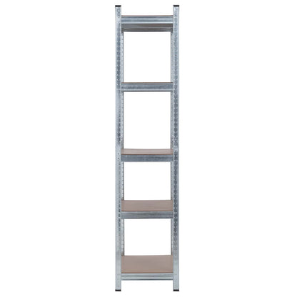 Pack 2 Estanterías Modulares Con 5 Baldas Ajustables 180x90x40cm 875kg O91_1