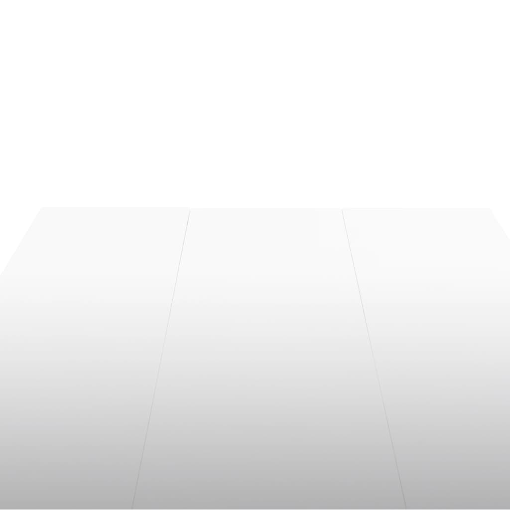Mesa De Comedor Blanco Brillante 179x89x81 Cm_4