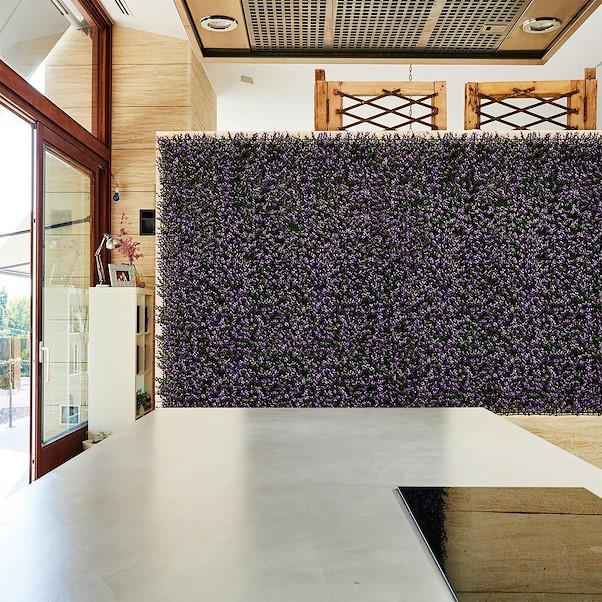 Jardín vertical sintético Vinca Catral 1x1 m