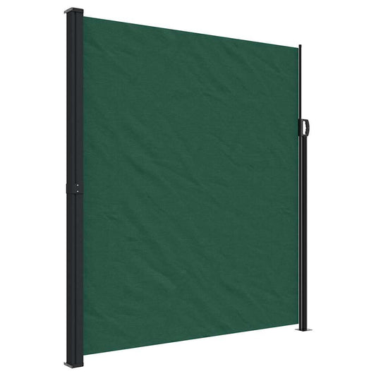 Vidaxl Toldo Lateral Retráctil Verde Oscuro 220x600 Cm_0