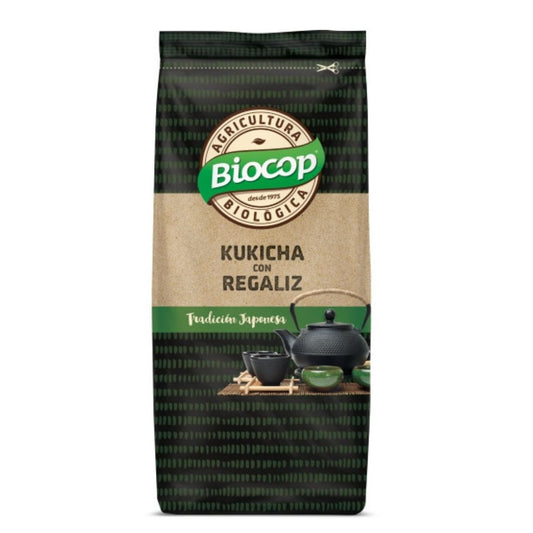 Té Kukicha de 3 años con Regaliz Biocop 75 g