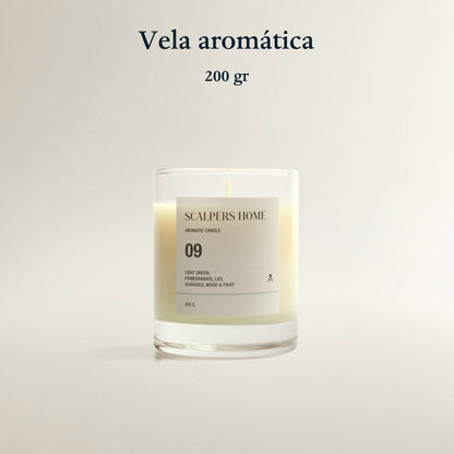 Vela Aromática 200gr Light Green Scalpers_1