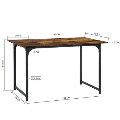 Well Home Mesa Plegable Y Extensible ''ibro'' De Diseño Vintage_4